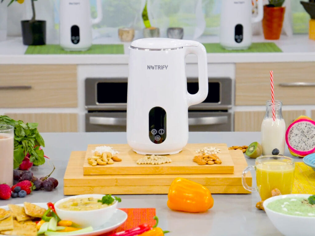 Nutrify: The All-in-One Plant Milk Maker for Healthy Homemade Drinks, Soups & Smoothies