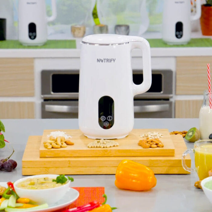 Nutrify: The All-in-One Plant Milk Maker for Healthy Homemade Drinks, Soups & Smoothies