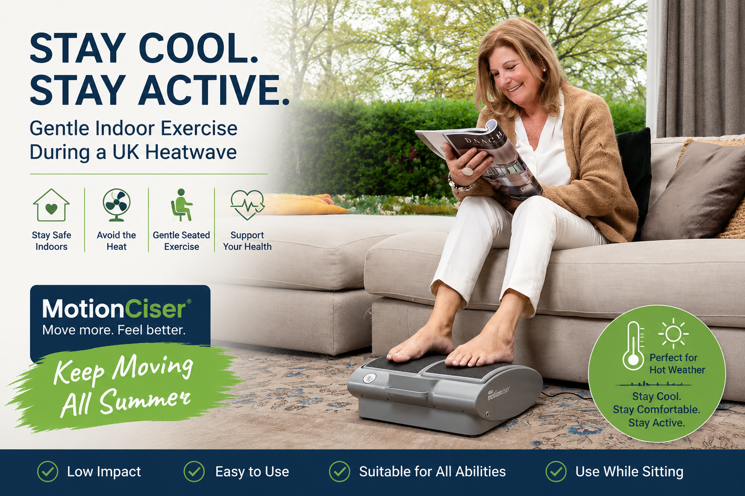 Beat the Heat: Stay Cool Indoors While Keeping Your Body Moving