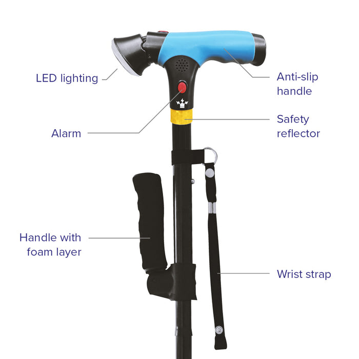 DR-HO'S Get Up & Go Deluxe Walking Stick