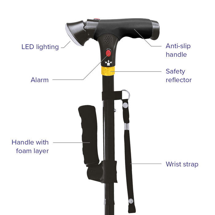 DR-HO'S Get Up & Go Deluxe Walking Stick
