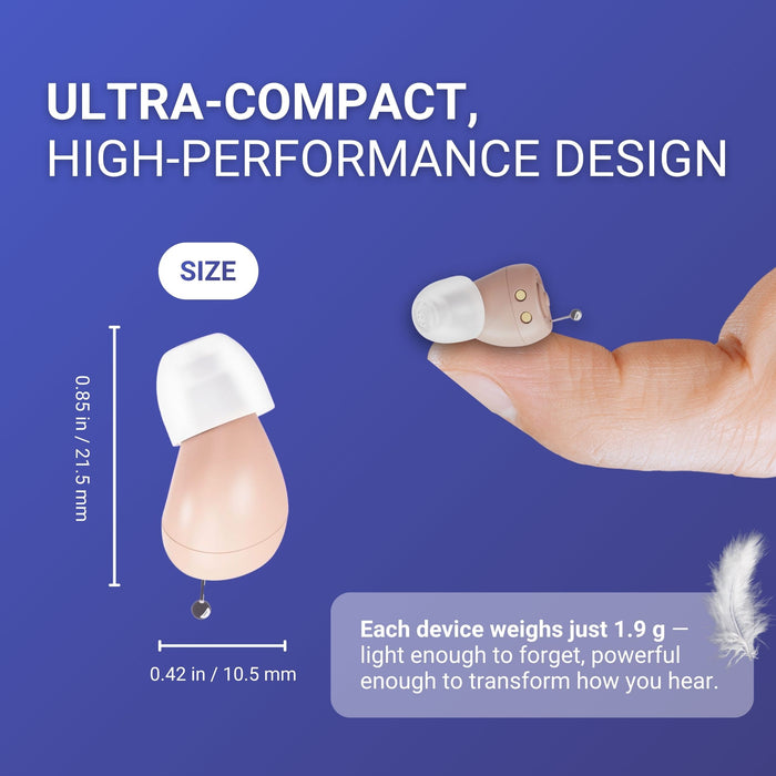 Hearizon In-Ear Sound & Hearing Amplification Devices