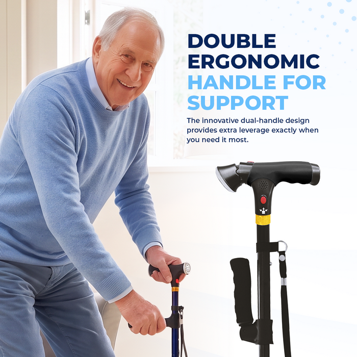 DR-HO'S Get Up & Go Deluxe Walking Cane