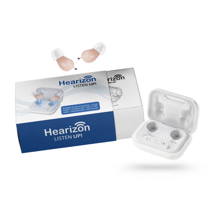 Hearizon In-Ear Sound & Hearing Amplification Buds