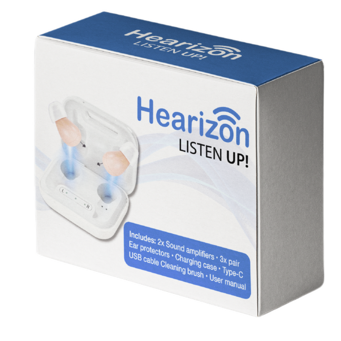 Hearizon In-Ear Sound & Hearing Amplification Buds