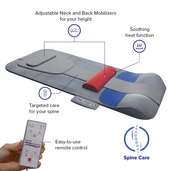close-up of dr-ho’s motion solution mat remote control