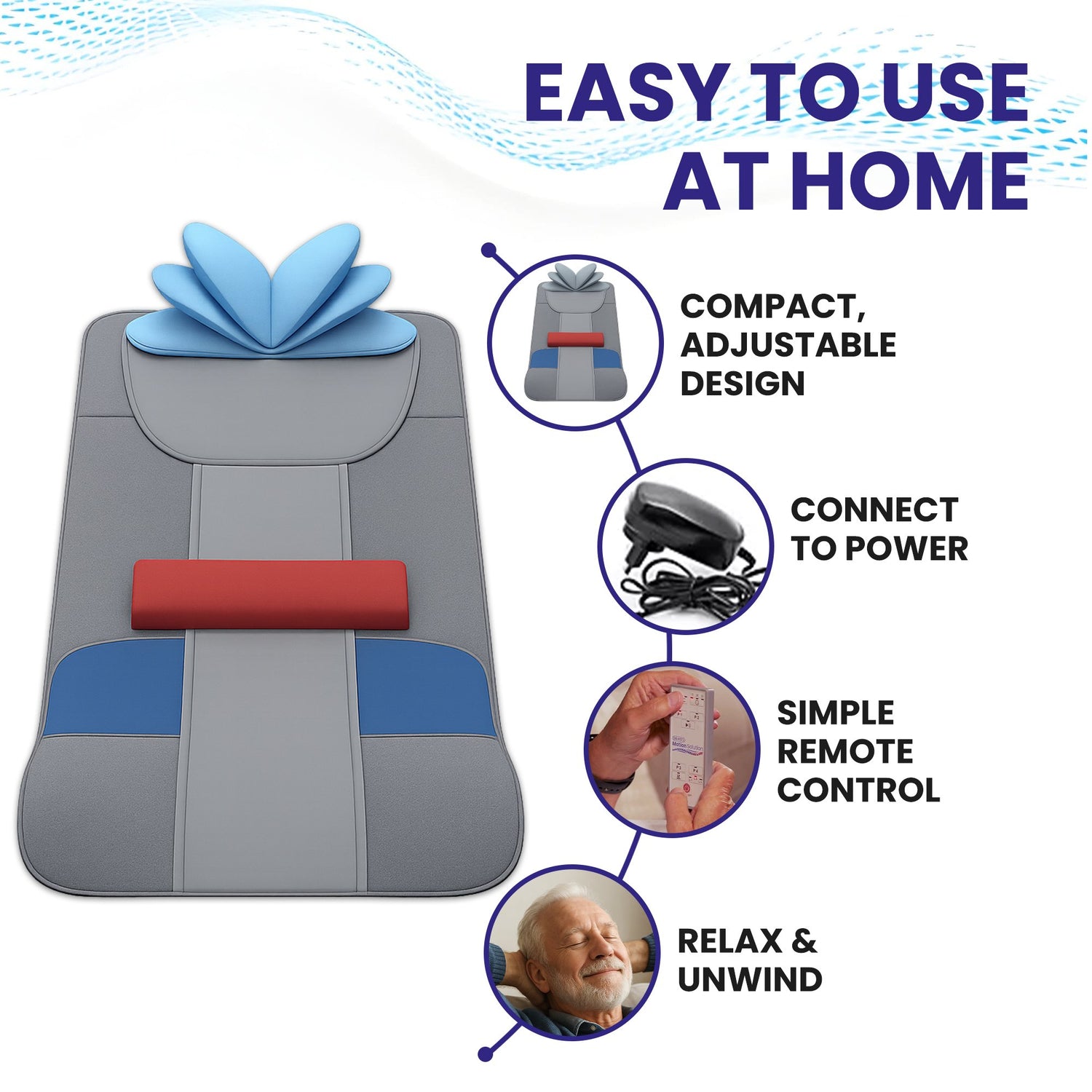 Convenient at Home Massage Mat