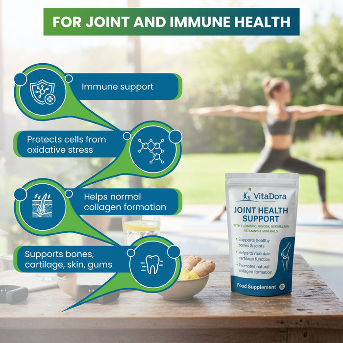VitaDora Joint Health Support Supplements - 30 Day Supply