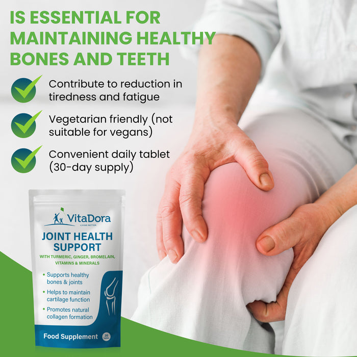 VitaDora Joint Health Support Supplements - 30 Day Supply